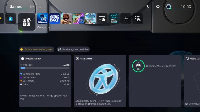 Original PlayStation theme on PS5