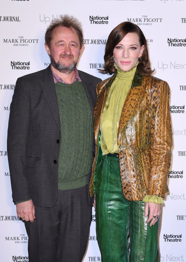 Mandatory Credit: Photo by James Veysey/REX/Shutterstock (10141828k) Cate Blanchett and Andrew Upton National Theatre's Up Next Gala, Arrivals, London, UK - 05 Mar 2019