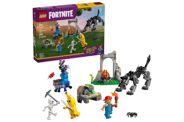 Lego Fortnite Peely & Sparkplug's Camp set
