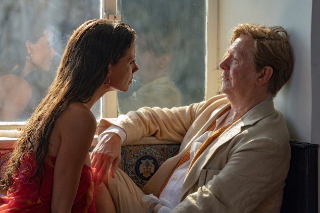 Undated film still from Parthenope. Pictured: Celeste Dalla Porta as Parthenope and Gary Oldman as John Cheever. See PA Feature SHOWBIZ Film Reviews. WARNING: This picture must only be used to accompany PA Feature SHOWBIZ Film Reviews. PA Photo. Picture credit should read: Picturehouse Entertainment/Gianni Fiorito. All Rights Reserved. NOTE TO EDITORS: This picture must only be used to accompany PA Feature SHOWBIZ Film Reviews.