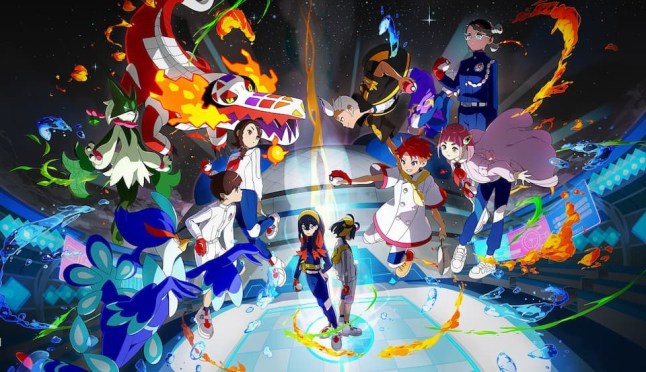 Pokémon Scarlet and Violet: The Hidden Treasure of Area Zero - Part 2: The Indigo Disk key art