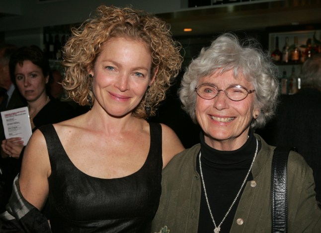 NEW YORK - MARCH 30: Actress Amy Irving and mother Priscilla Pointer attend the after party for the opening night of "A Safe Harbor For Elizabeth Bishop" at Sarabeth's on March 30, 2006 in New York City. (Photo by Peter Kramer/Getty Images)