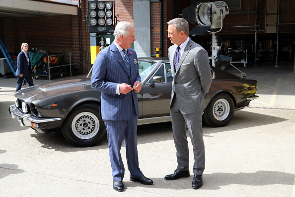 The Prince Of Wales Visits The James Bond Set