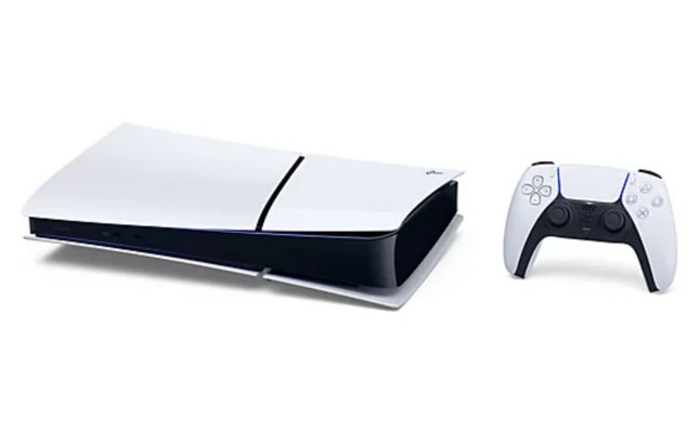 PlayStation 5 slim console and controller