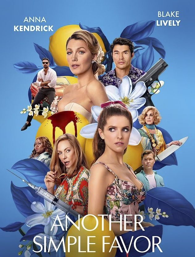 Blake Lively and Anna Kendrick as Amazon Prime Video took to Instagram on Monday to share the poster for Another Simple Favor
