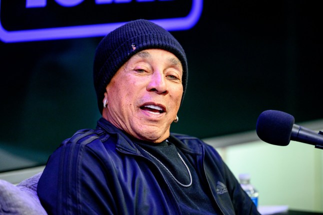 NEW YORK, NEW YORK - APRIL 23: Smokey Robinson with Moderator Stevie Van Zandt discuss the new album "What the World Needs Now" at SiriusXM Studios on April 23, 2025 in New York City. (Photo by Roy Rochlin/Getty Images)
