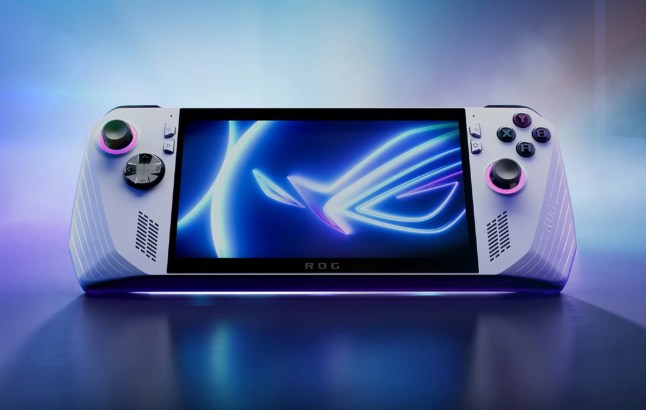 Screenshot of Asus ROG Ally handheld
