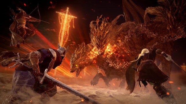 Screenshot of players in Elden Ring: Nightreign