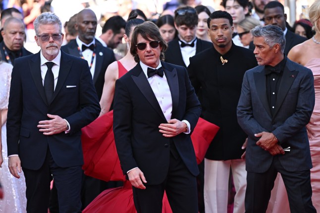 Tom Cruise attends the premiere for Mission: Impossible - The Final Reckoning during the 78th Cannes Film Festival in Cannes, France. Picture date: Wednesday May 14, 2025. PA Photo. See PA story SHOWBIZ Cannes. Photo credit should read: Doug Peters/PA Wire
